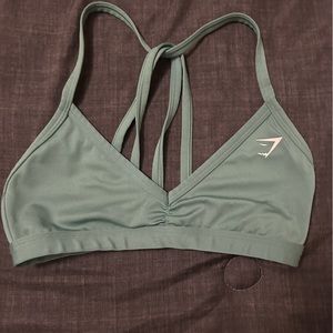 Gymshark Minimal Sports Bra XS Hoya Green
